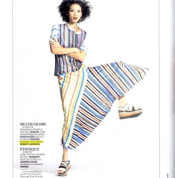 Madame Figaro France - February 2018 - Clergerie Paris - Europe