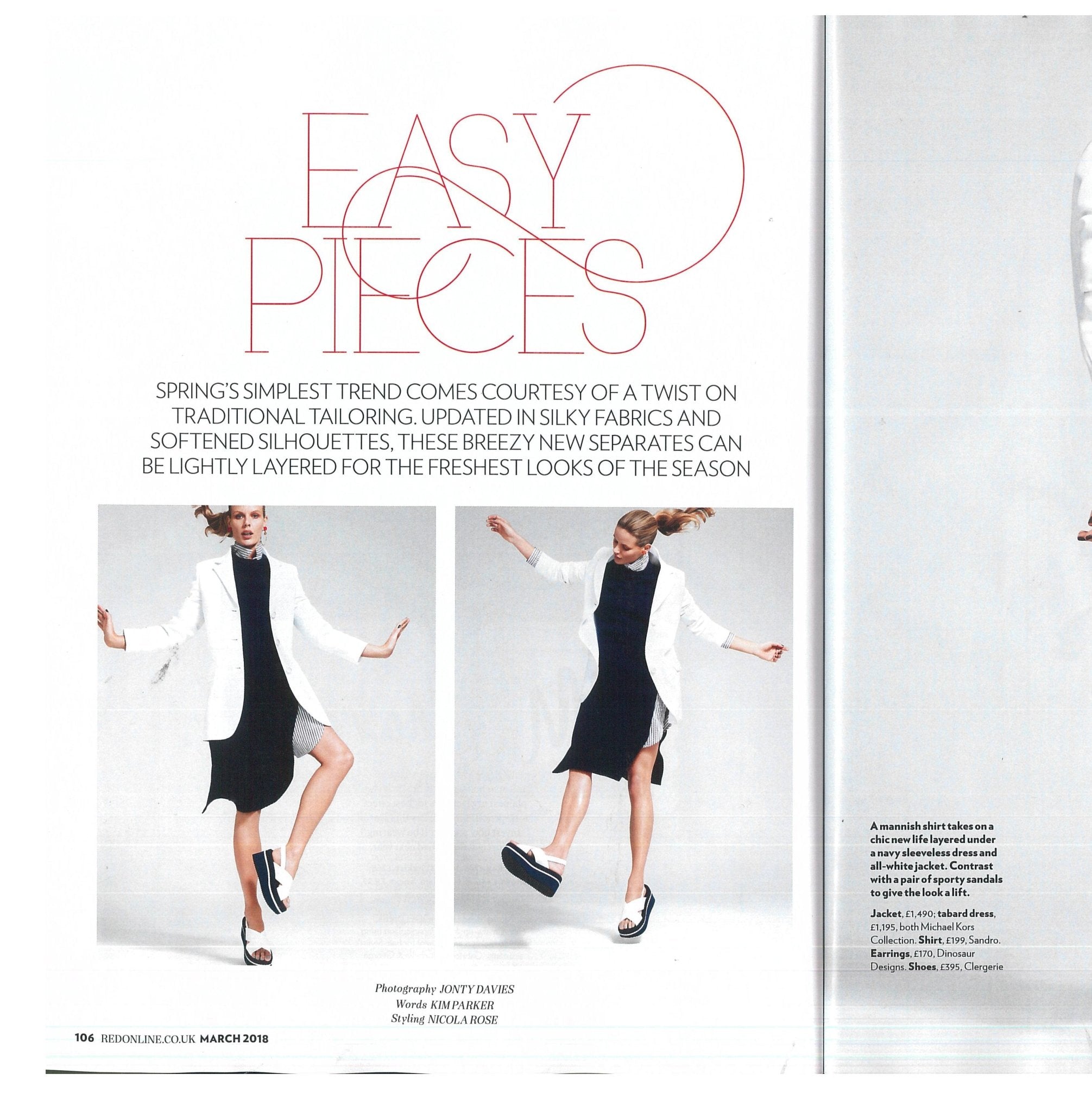 Red Magazine UK - March 2018 - Clergerie Paris - Europe