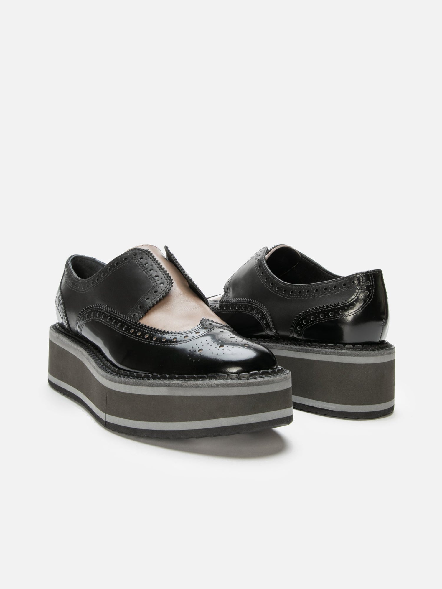 DERBIES - BECKA, gloss black - 3606064042627 - Clergerie Paris - Europe
