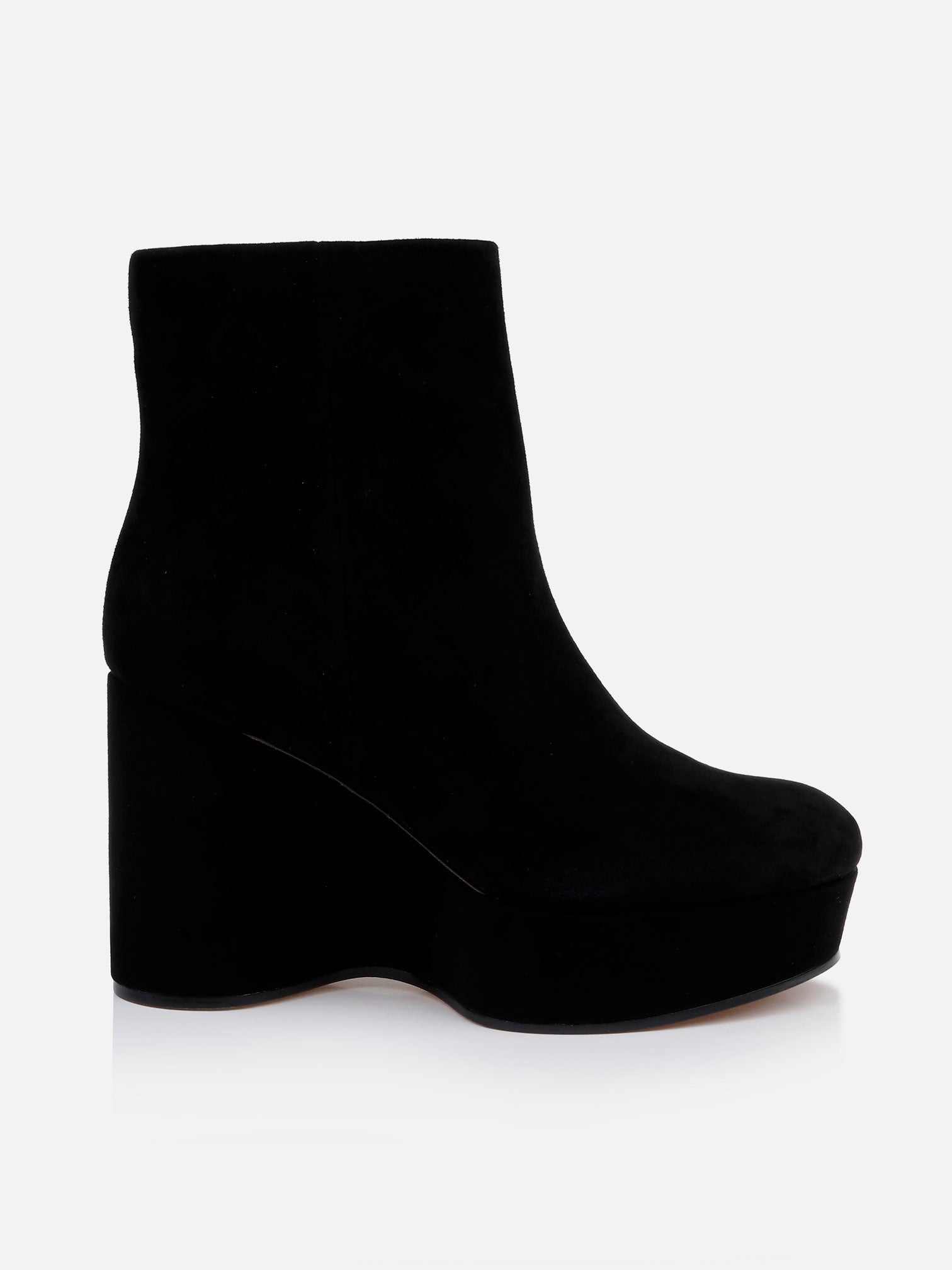 ANKLE BOOTS - BELEN, suede black - 3606064042344 - Clergerie Paris - Europe