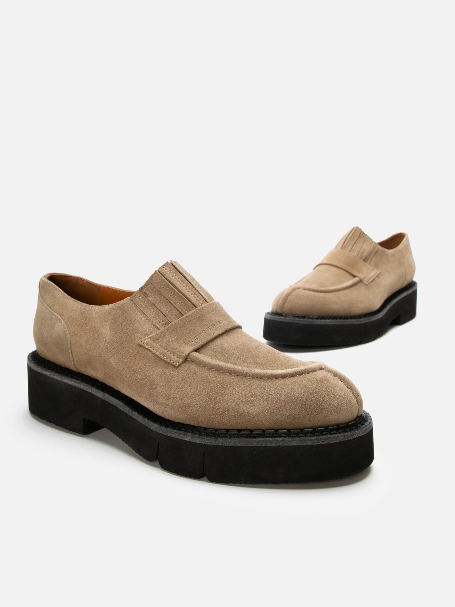 LOAFERS - CLARK, suede gobi - 3606064047882 - Clergerie Paris - Europe