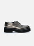 DERBIES - CLIVE, gloss metallic gobi - 3606064049077 - Clergerie Paris - Europe