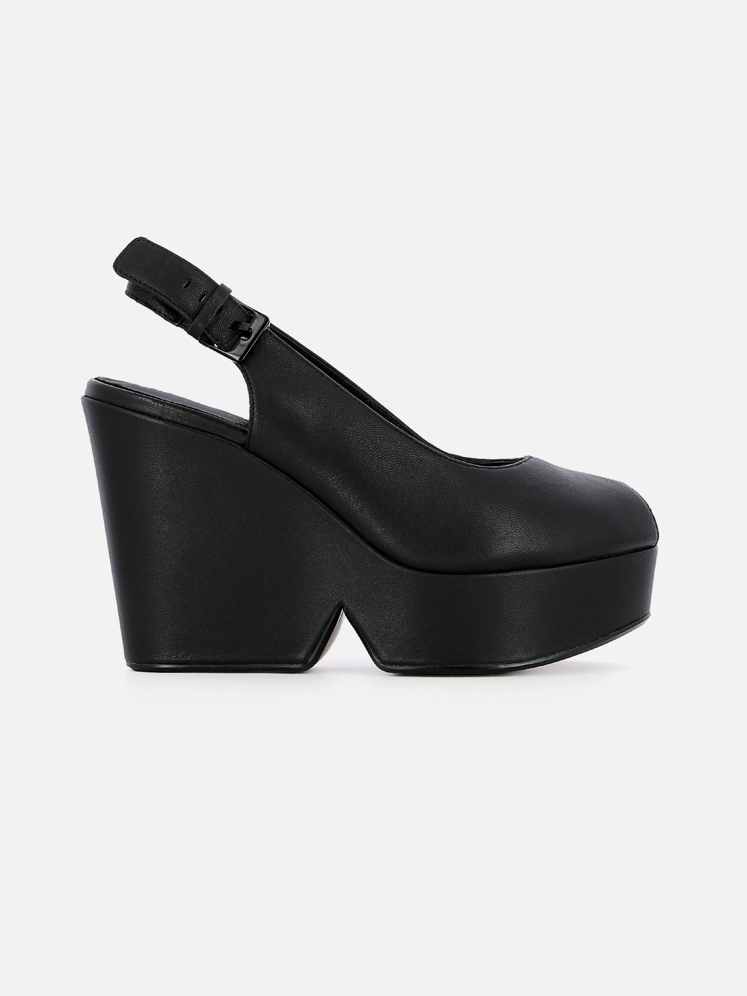 DYLAN wedges, lambskin black