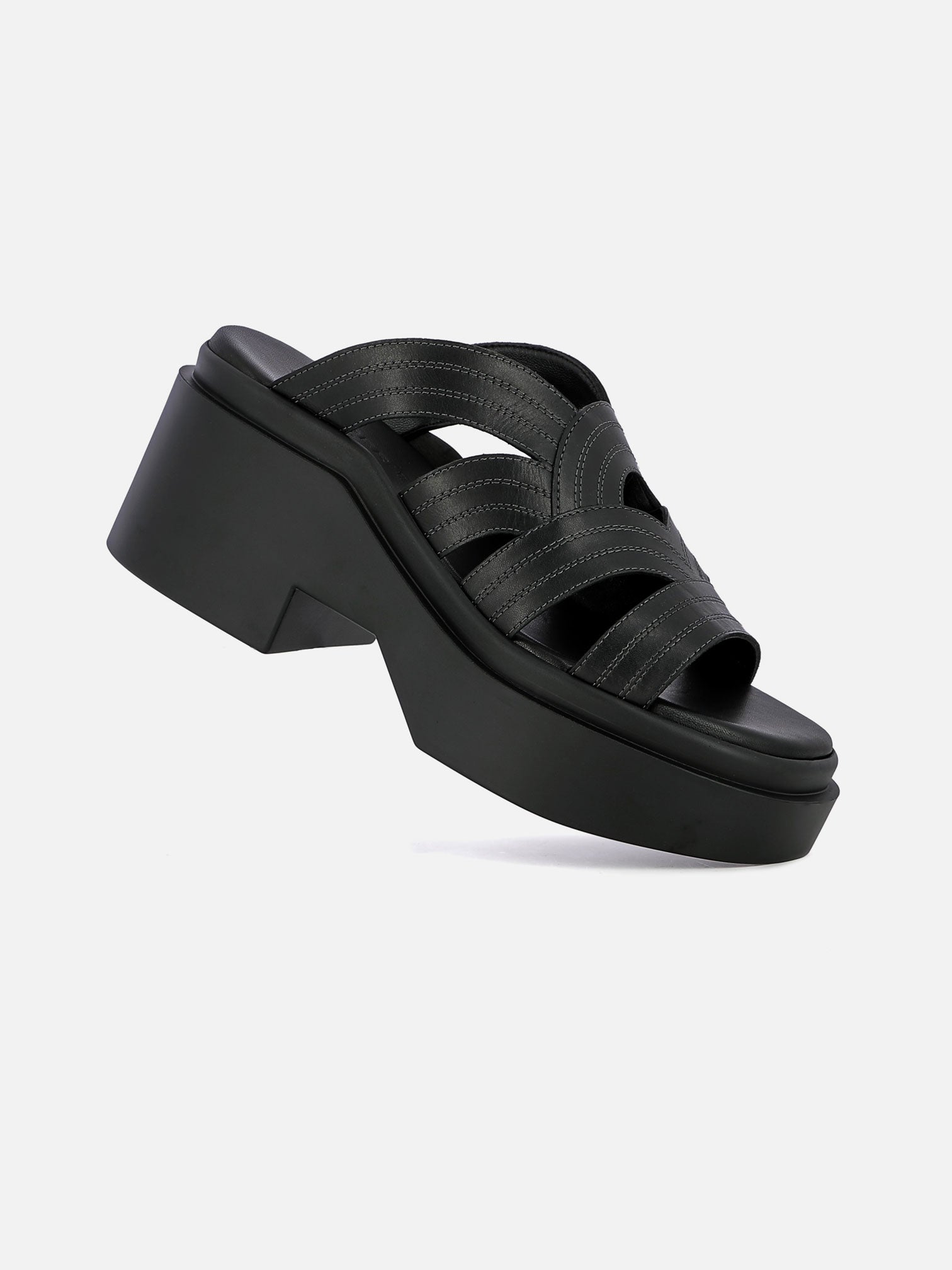 MULES - NEJI mules, smooth calfkin black - 3606063984256 - Clergerie Paris - Europe