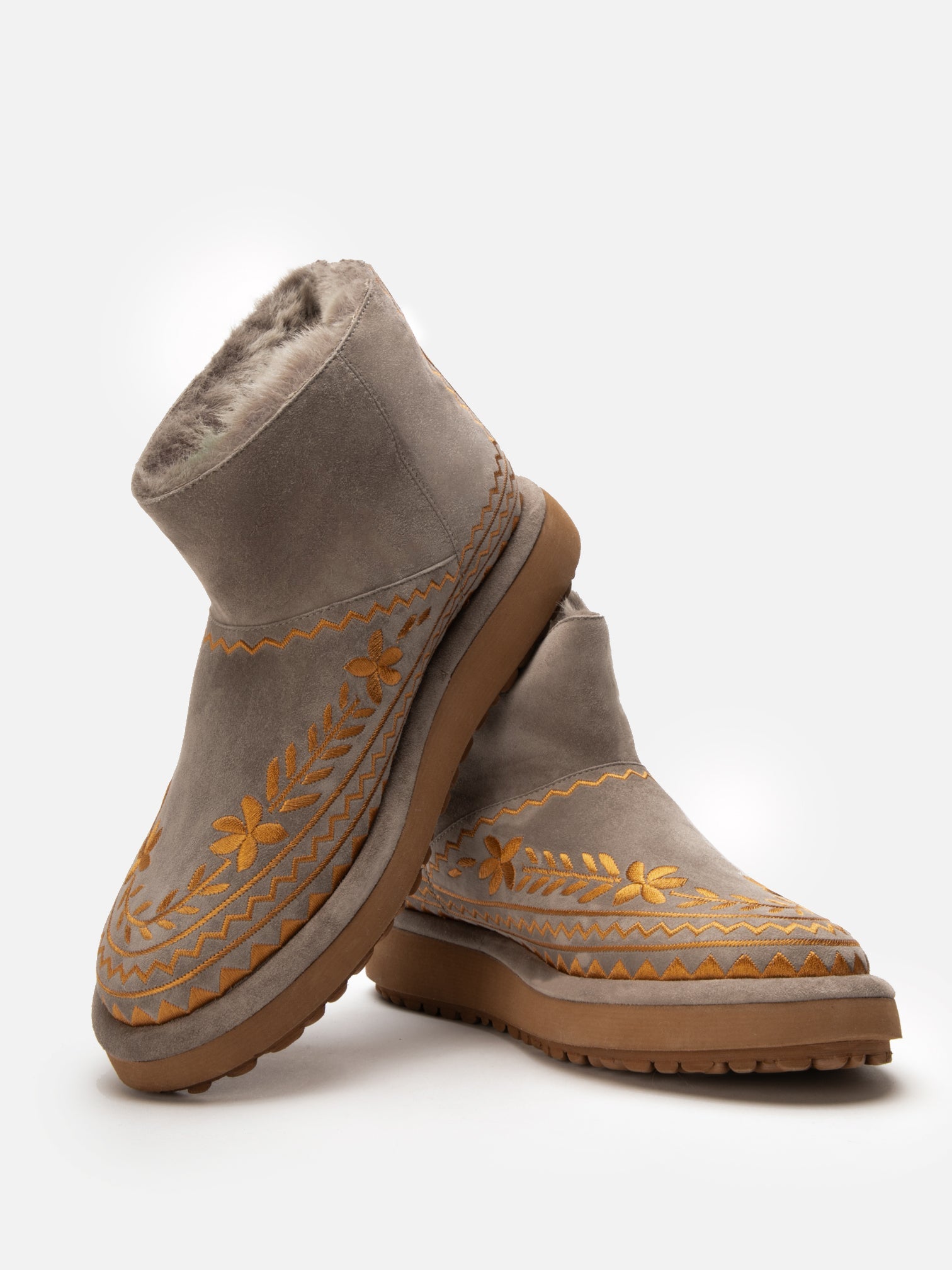 ANKLE BOOTS - ZARINA, stone - 3606064101980 - Clergerie Paris - Europe