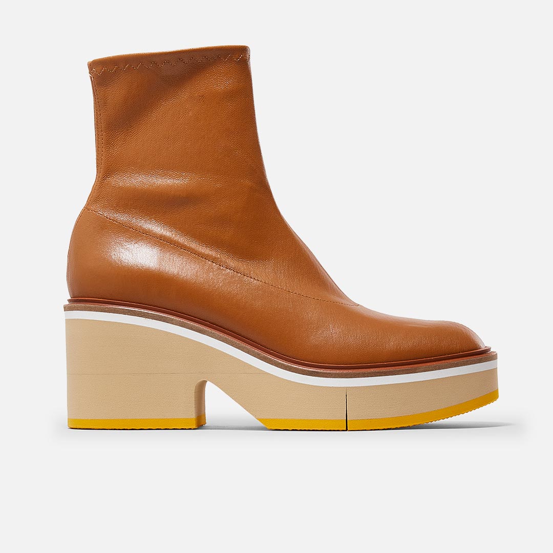 ANKLE BOOTS - ALBANA ANKLE BOOTS, RUST LAMBSKIN - 3606063174657 - Clergerie Paris - Europe