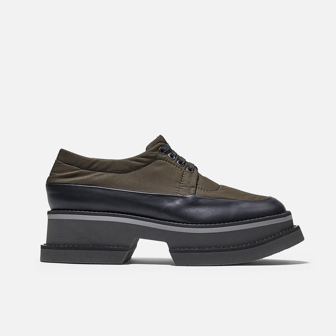 DERBIES - BECK DERBIES, BLACK CALFSKIN - 3606063279079 - Clergerie Paris - Europe