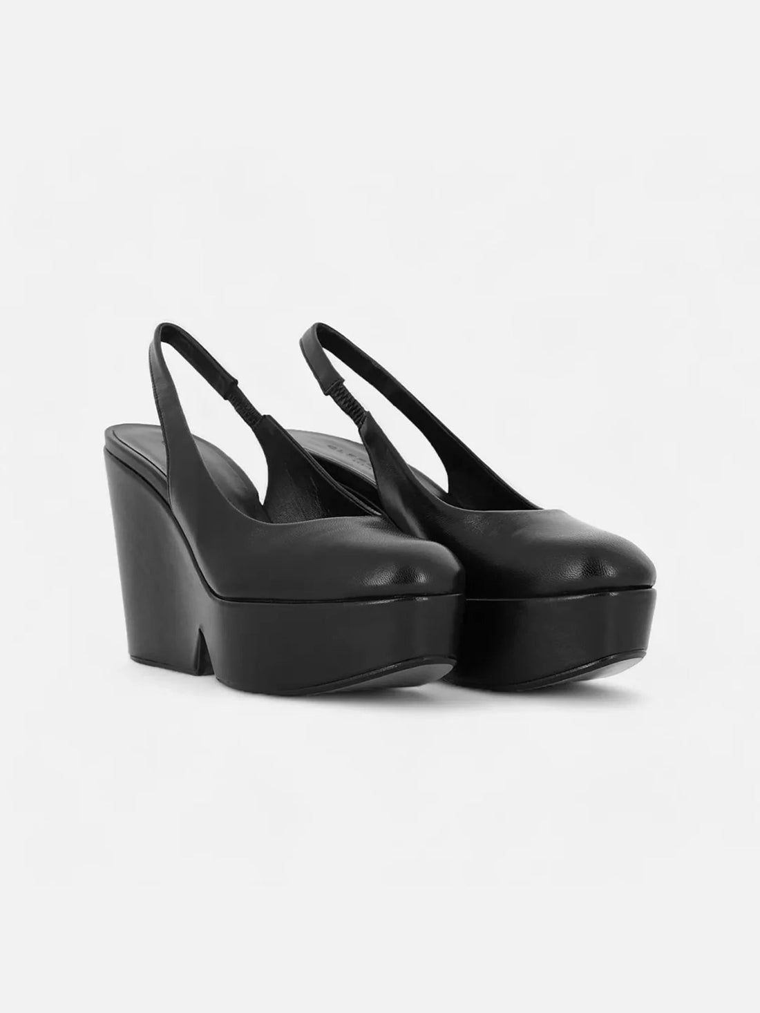 WEDGES - BELITA pumps, leather black - 3606063832267 - Clergerie Paris - Europe