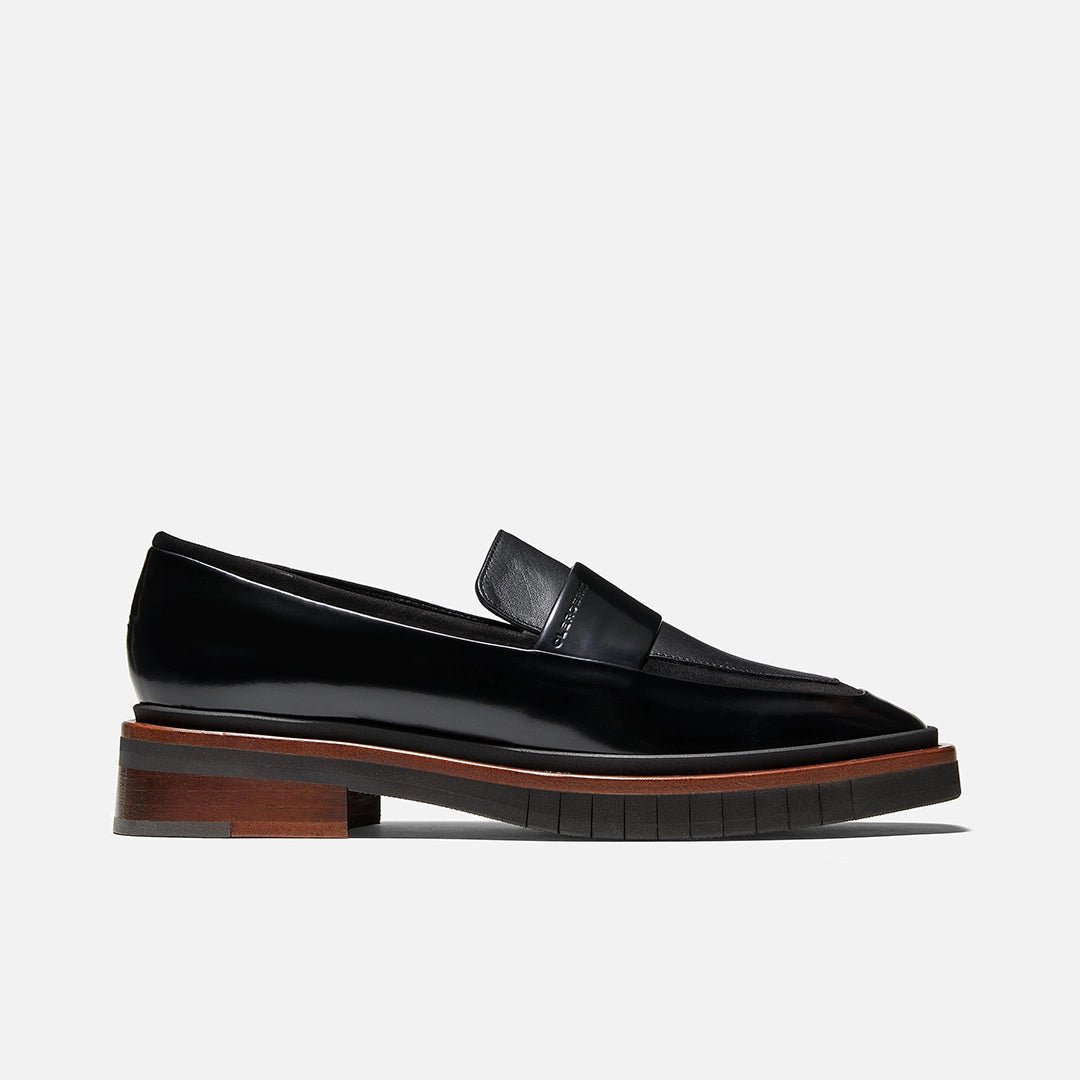 LOAFERS - BERNA CALF LEATHER BLACK - 3606063771634 - Clergerie Paris - Europe