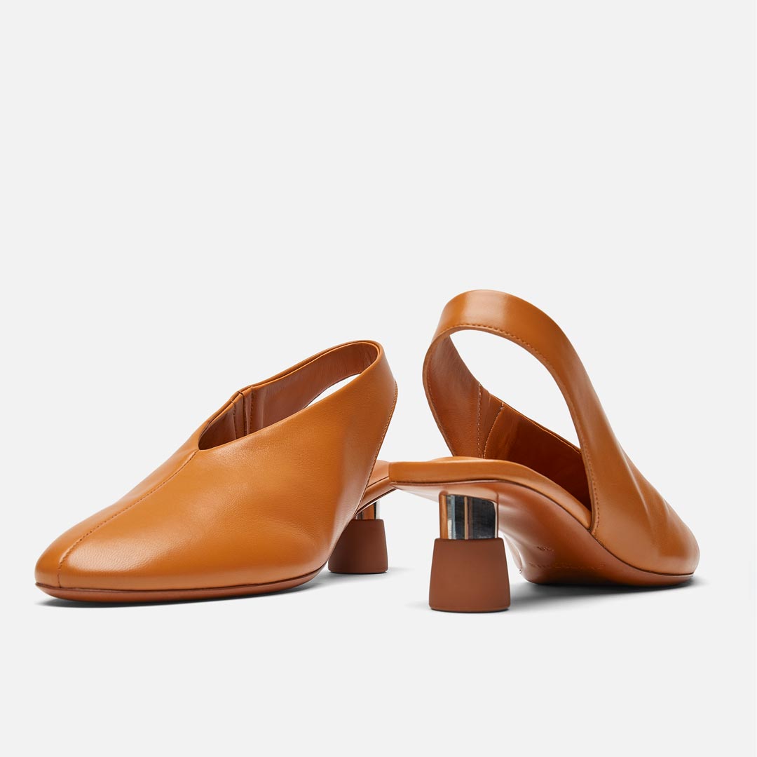 PUMPS - IREM PUMPS, RUST LAMBSKIN - 3606063246941 - Clergerie Paris - Europe