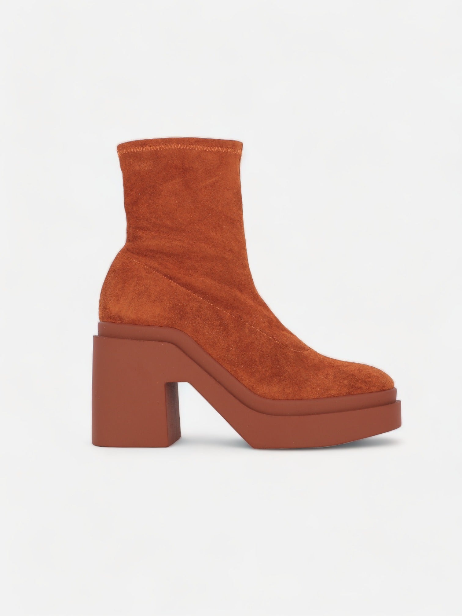 ANKLE BOOTS - NINA ankle boots, suede leather brown - 3606063819374 - Clergerie Paris - Europe