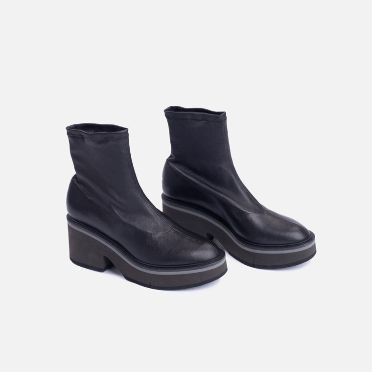 ANKLE BOOTS - ALBANE ankle boots, stretch leather black - 3606063789707 - Clergerie Paris - Europe