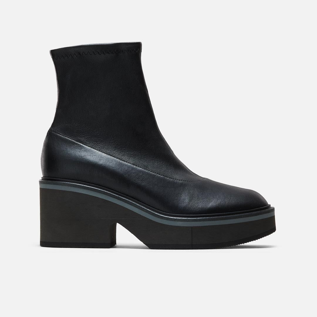 ANKLE BOOTS - ALBANE ankle boots, stretch leather black - 3606063789707 - Clergerie Paris - Europe