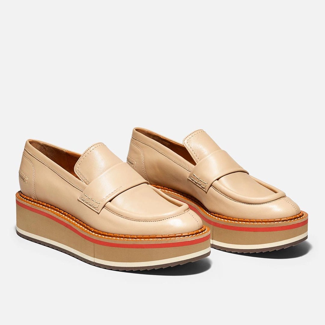 LOAFERS - BAHATI loafers, leather beige || OUTLET - 3606063782234 - Clergerie Paris - Europe