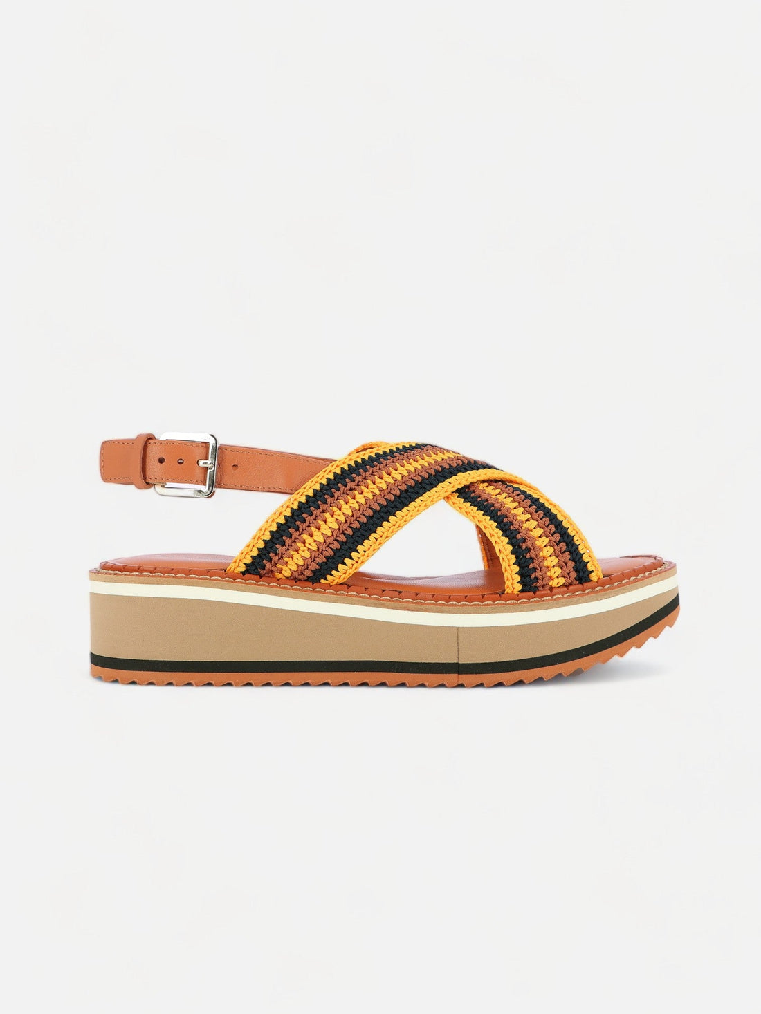 SANDALS - FADEN sandals, mango crochet - 3606063965521 - Clergerie Paris - Europe