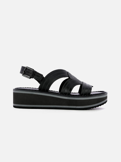 SANDALS - FRESIA sandals, calfskin black - 3606063965019 - Clergerie Paris - Europe