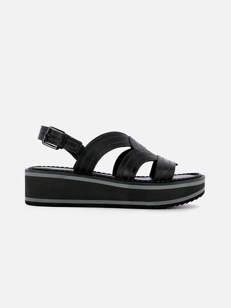 【関税込み】Faith Sandals - Clergerie - Black - Leather 関税込み】Faith Sandals - Clergerie - Black - Leather Black