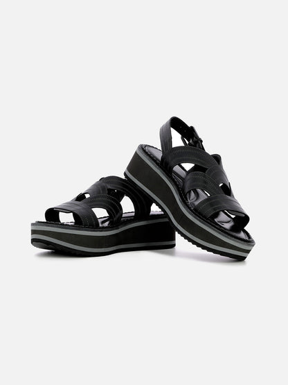 SANDALS - FRESIA sandals, calfskin black - 3606063965019 - Clergerie Paris - Europe