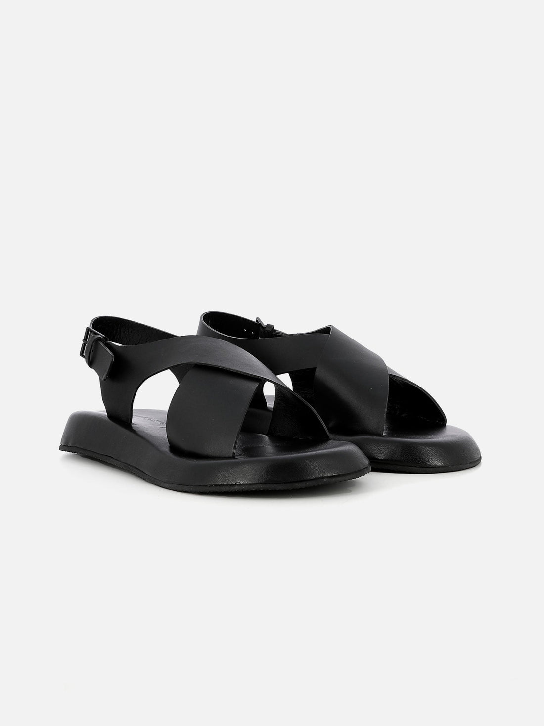 SANDALS - LAIKA sandals, calfskin black - 3606063630481 - Clergerie Paris - Europe