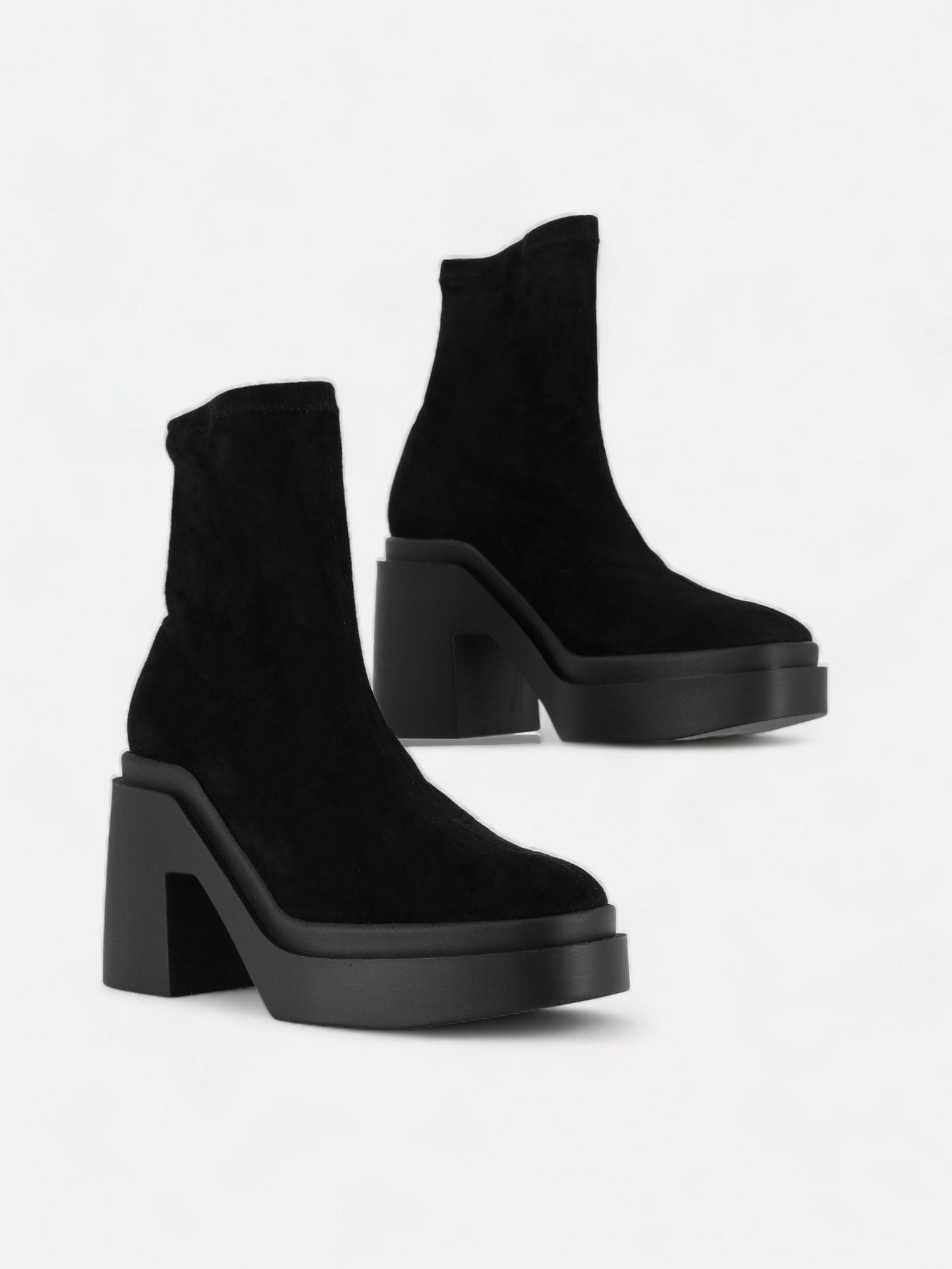 ANKLE BOOTS - NINA ankle boots, suede leather black - 3606063979757 - Clergerie Paris - Europe