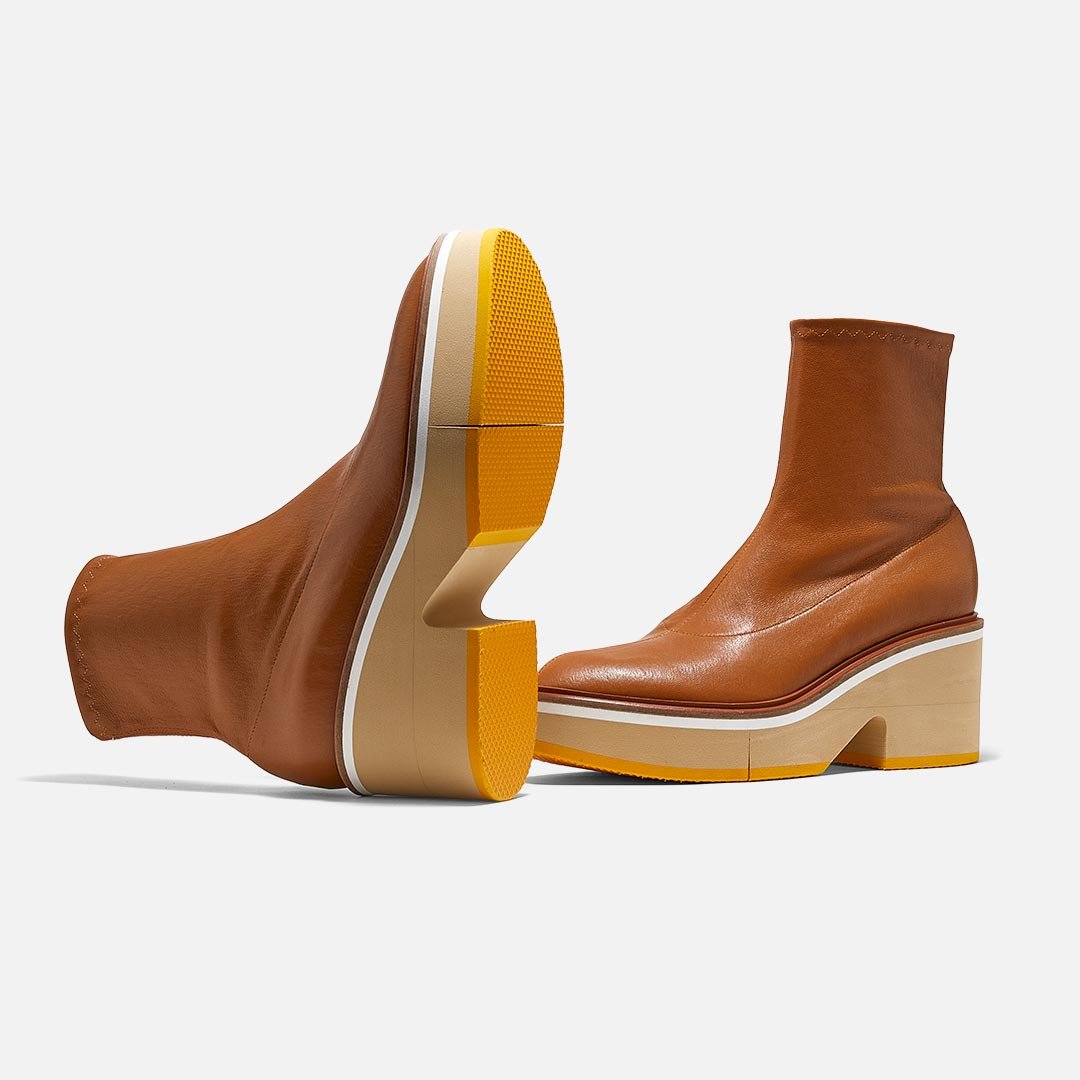 ANKLE BOOTS - ALBANA ANKLE BOOTS, RUST LAMBSKIN - 3606063174657 - Clergerie Paris - Europe
