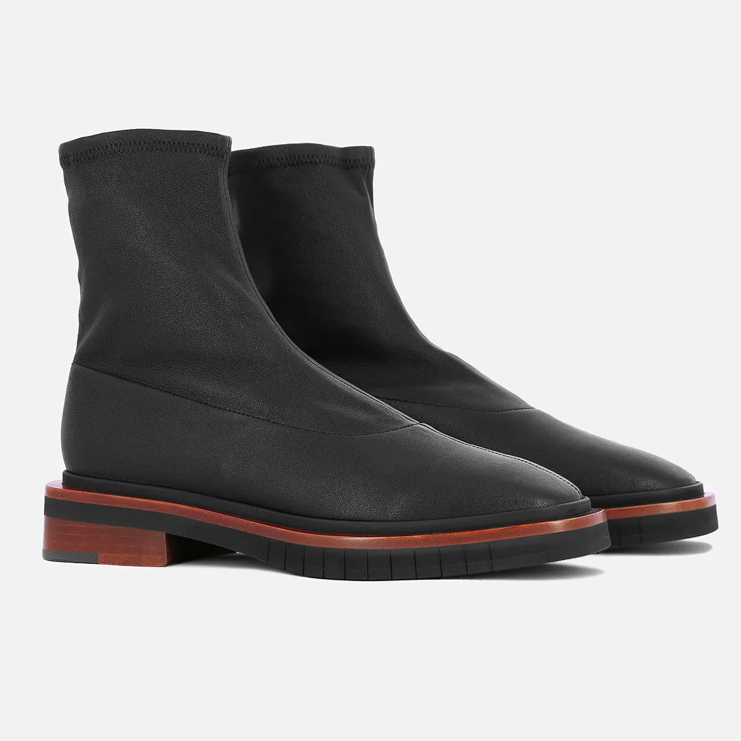 ANKLE BOOTS - BAILEY ankle boots, stretch lambskin black - 3606063772822 - Clergerie Paris - Europe