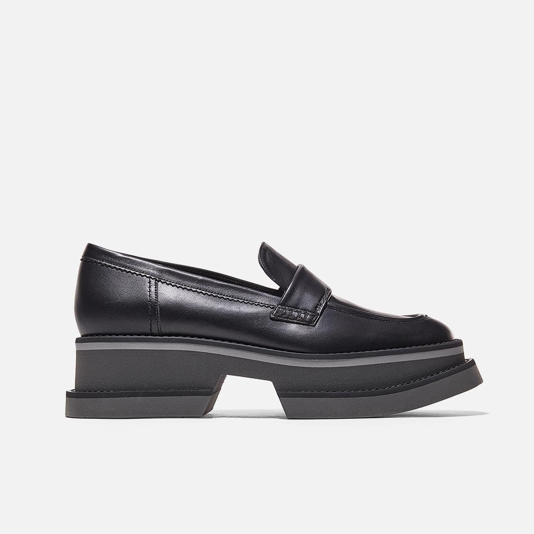 LOAFERS - BANEL LOAFERS, BLACK LAMBSKIN - 3606063187497 - Clergerie Paris - Europe