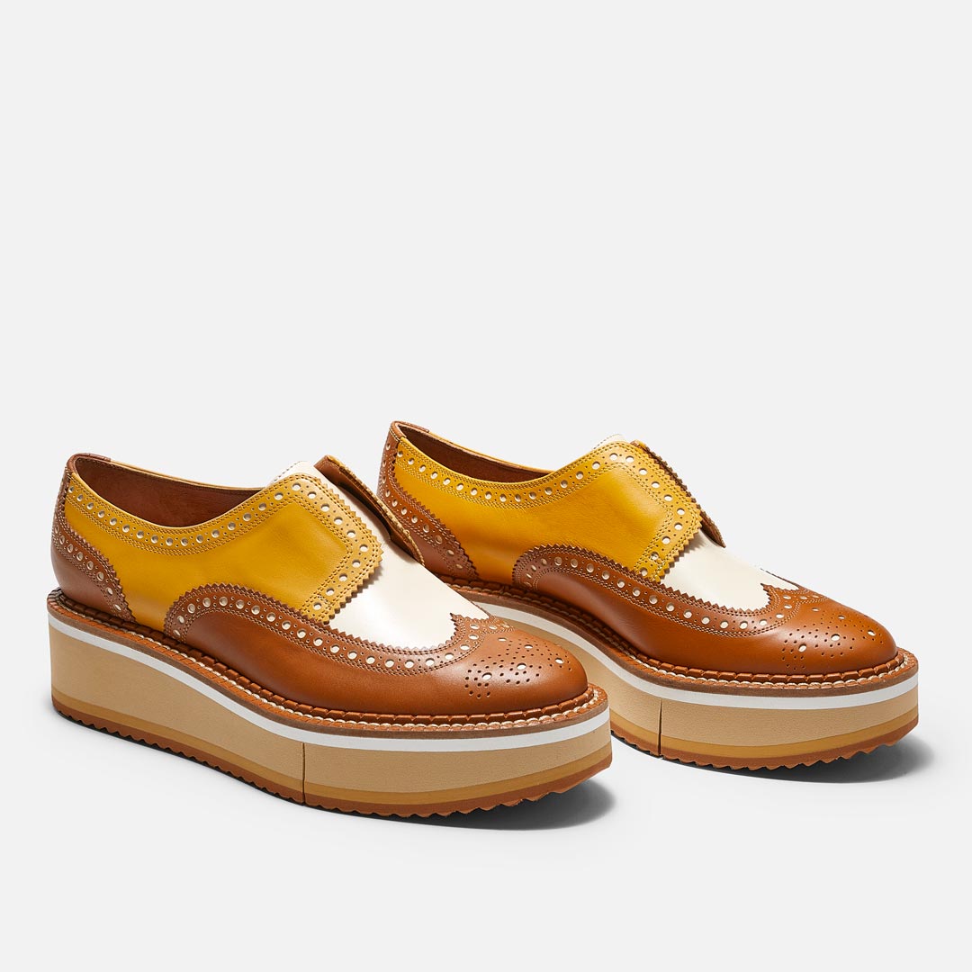 DERBIES - BECKA DERBIES, RUST CALFSKIN - 3606063164757 - Clergerie Paris - Europe