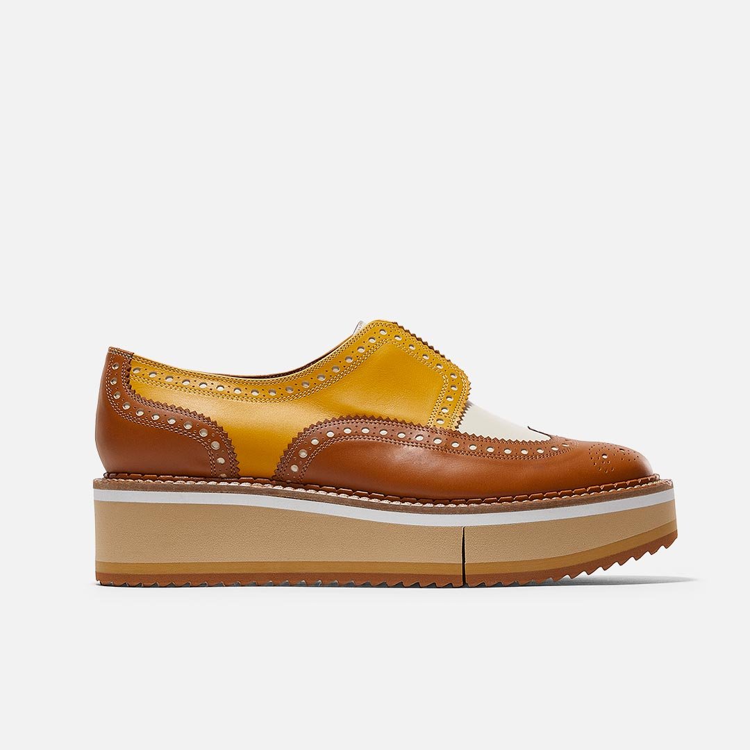 DERBIES - BECKA DERBIES, RUST CALFSKIN - 3606063164757 - Clergerie Paris - Europe