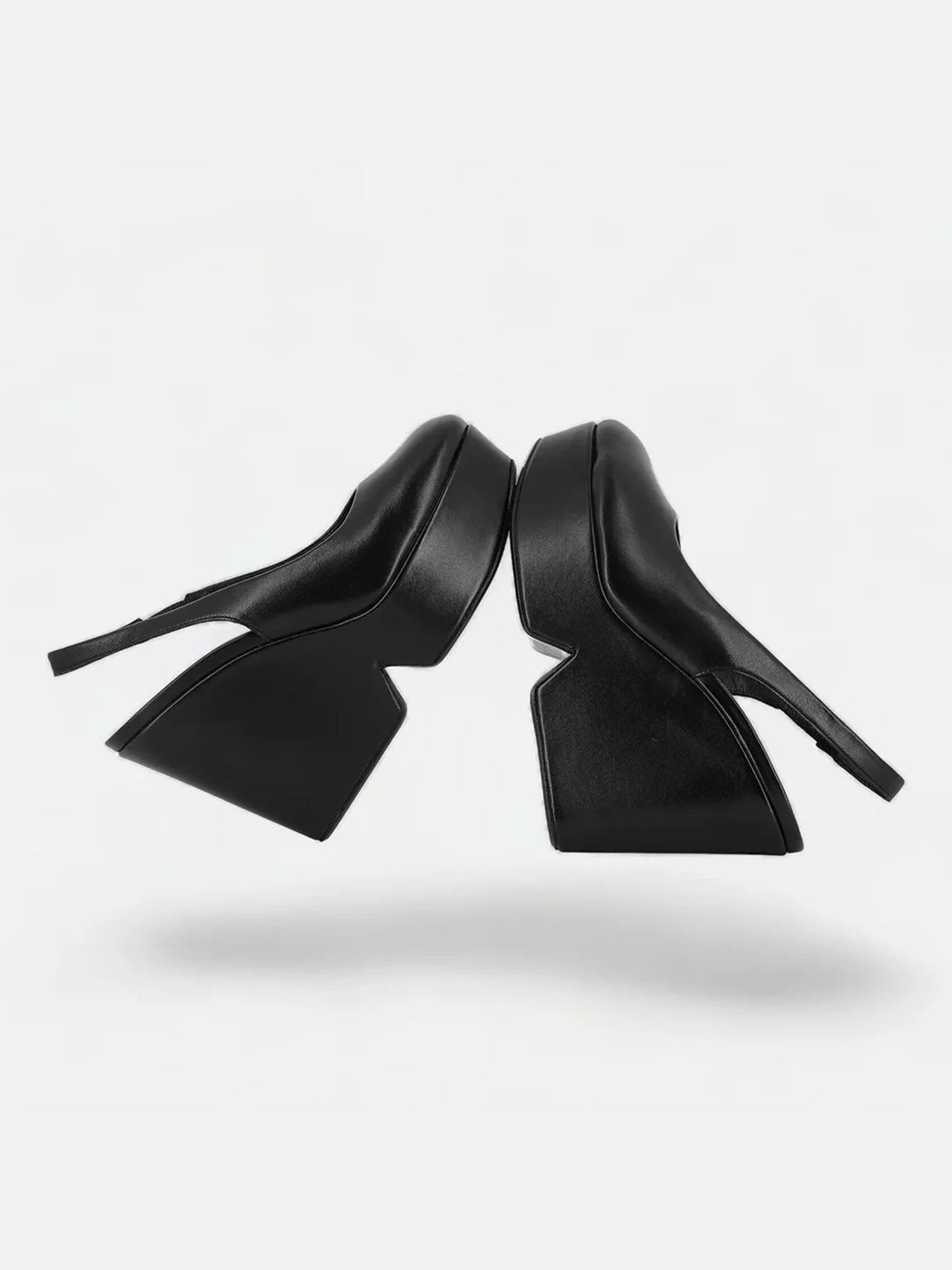 WEDGES - BELITA pumps, leather black - 3606063832267 - Clergerie Paris - Europe