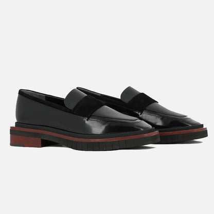 LOAFERS - BERNA CALF LEATHER BLACK - 3606063771634 - Clergerie Paris - Europe