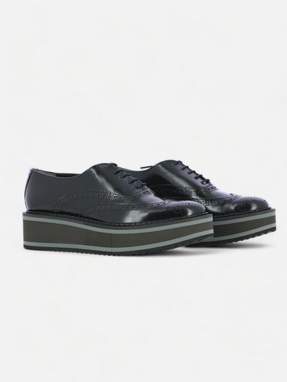 DERBIES - BERTIL derbies, calfskin black - 3606063781206 - Clergerie Paris - Europe