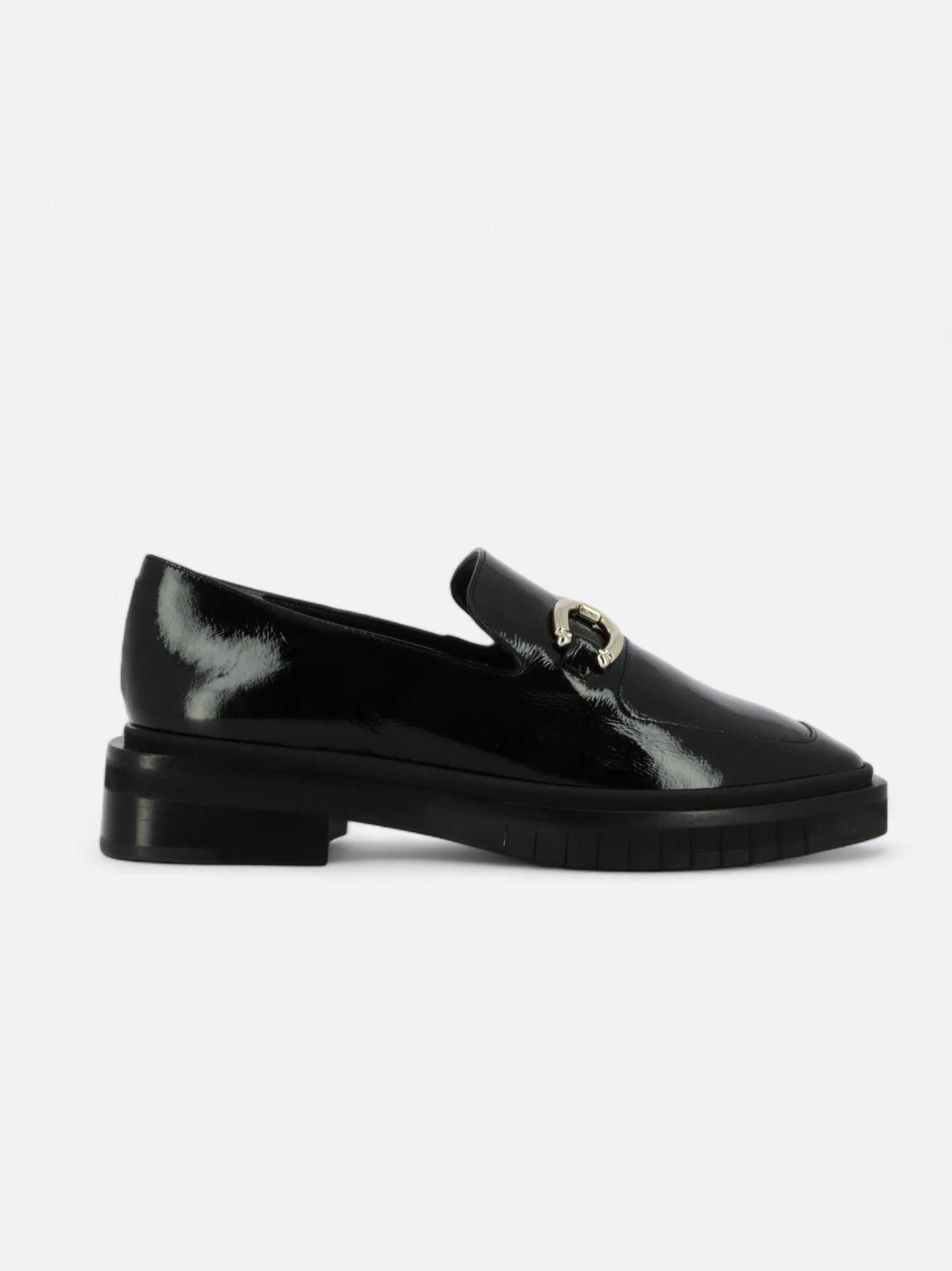 LOAFERS - BUMPER loafers, varnished goatskin black - 3606063772143 - Clergerie Paris - Europe