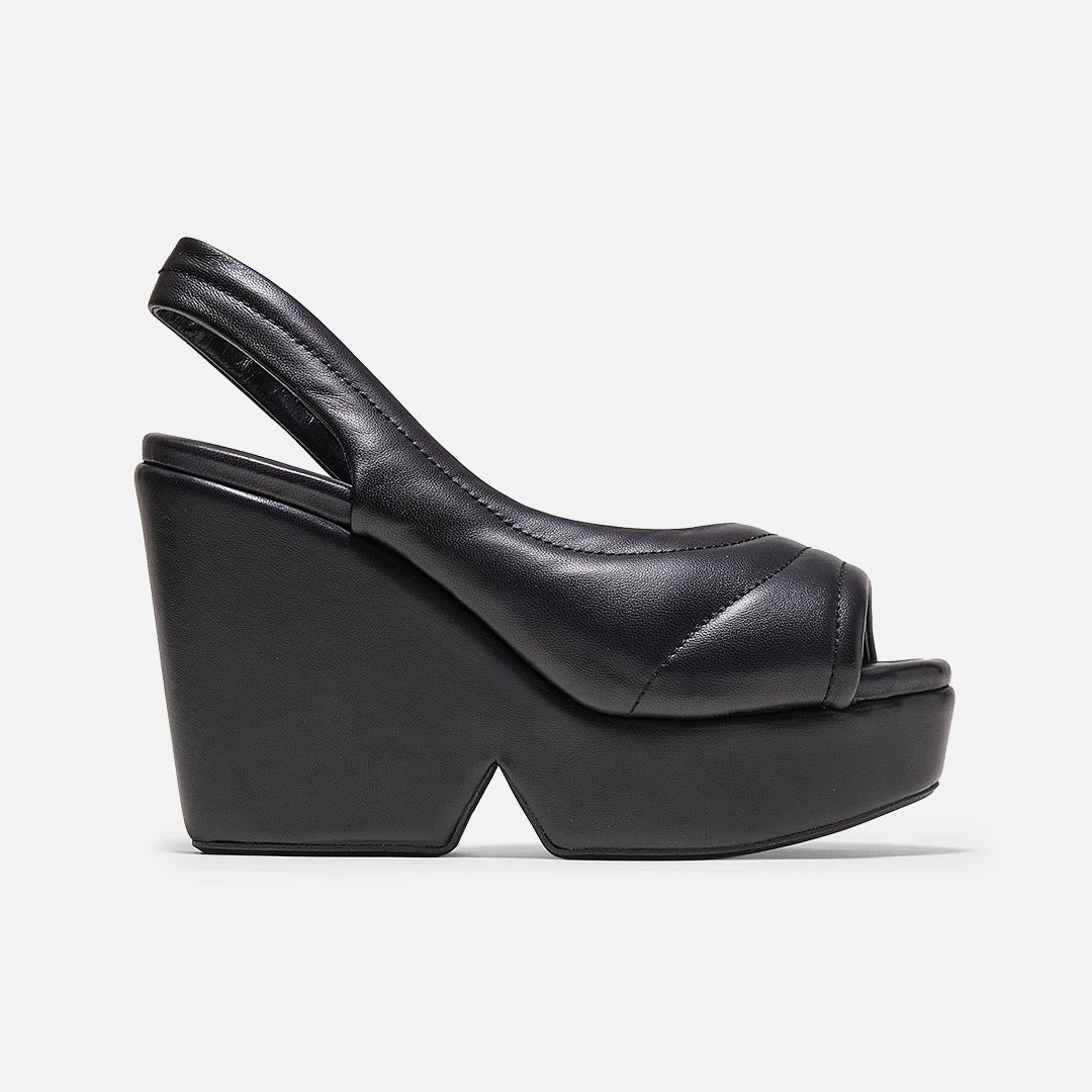 PUMPS - DOZEN PUMPS, BLACK LAMBSKIN - 3606063220279 - Clergerie Paris - Europe