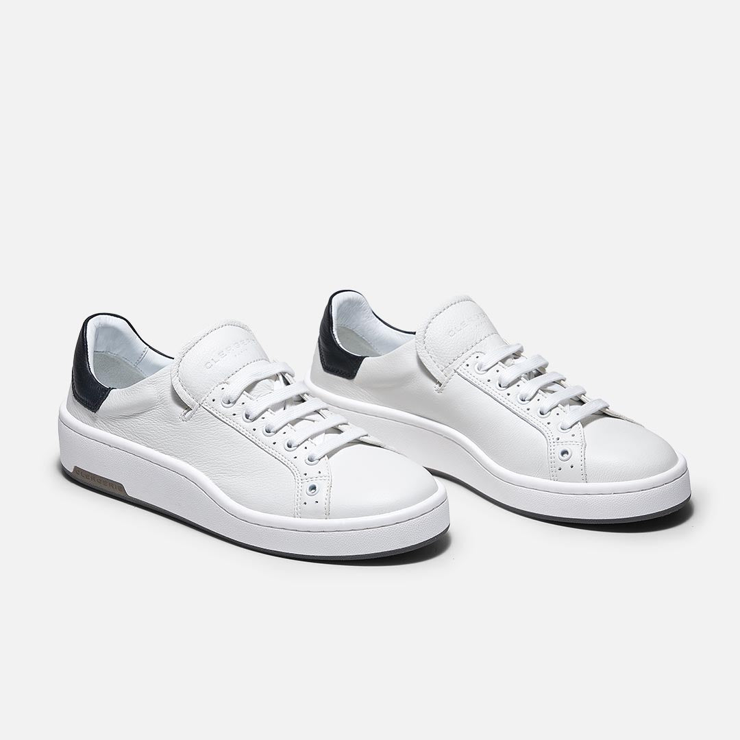 SNEAKERS - GIN SNEAKERS, WHITE TANNED CALFSKIN - 3606063010580 - Clergerie Paris - Europe