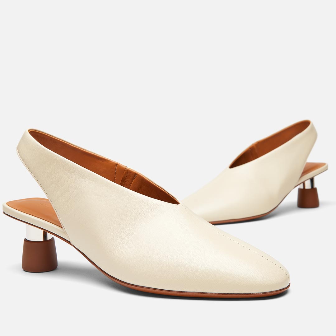 PUMPS - IREM PUMPS, BEIGE LAMBSKIN - 3606063247115 - Clergerie Paris - Europe