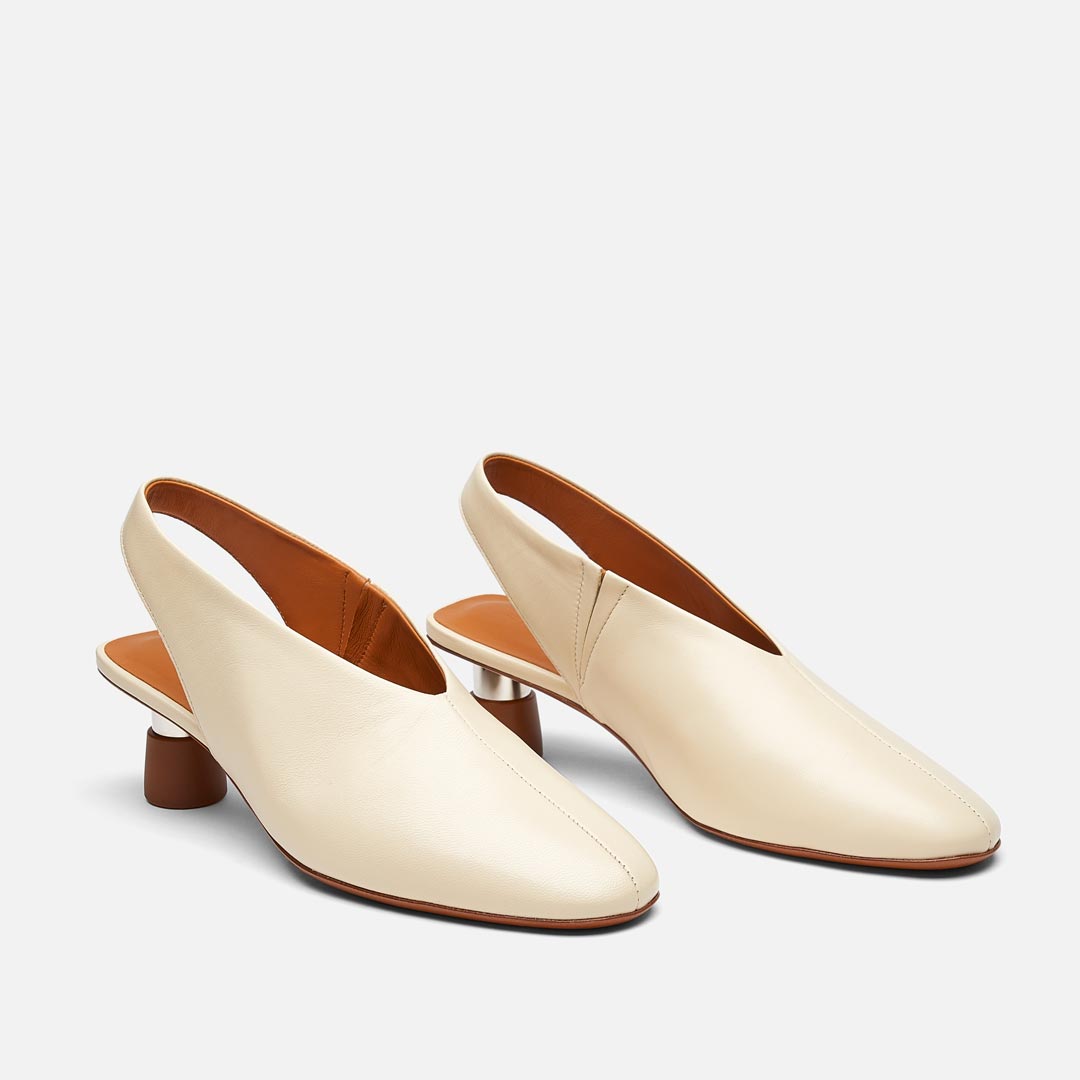 PUMPS - IREM PUMPS, BEIGE LAMBSKIN - 3606063247115 - Clergerie Paris - Europe