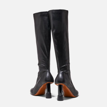 BOOTS - KARL BOOTS, BLACK LAMBSKIN - 3606063244732 - Clergerie Paris - Europe