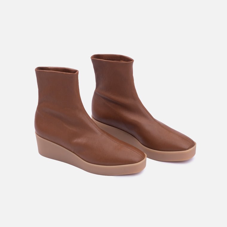ANKLE BOOTS - LEXA ANKLE BOOTS, WOOD BROWN - 3606062666597 - Clergerie Paris - Europe