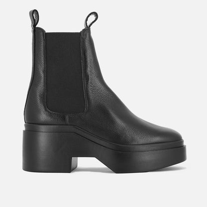ANKLE BOOTS - NAFY ankle boots, grained leather black - 3606063898775 - Clergerie Paris - Europe