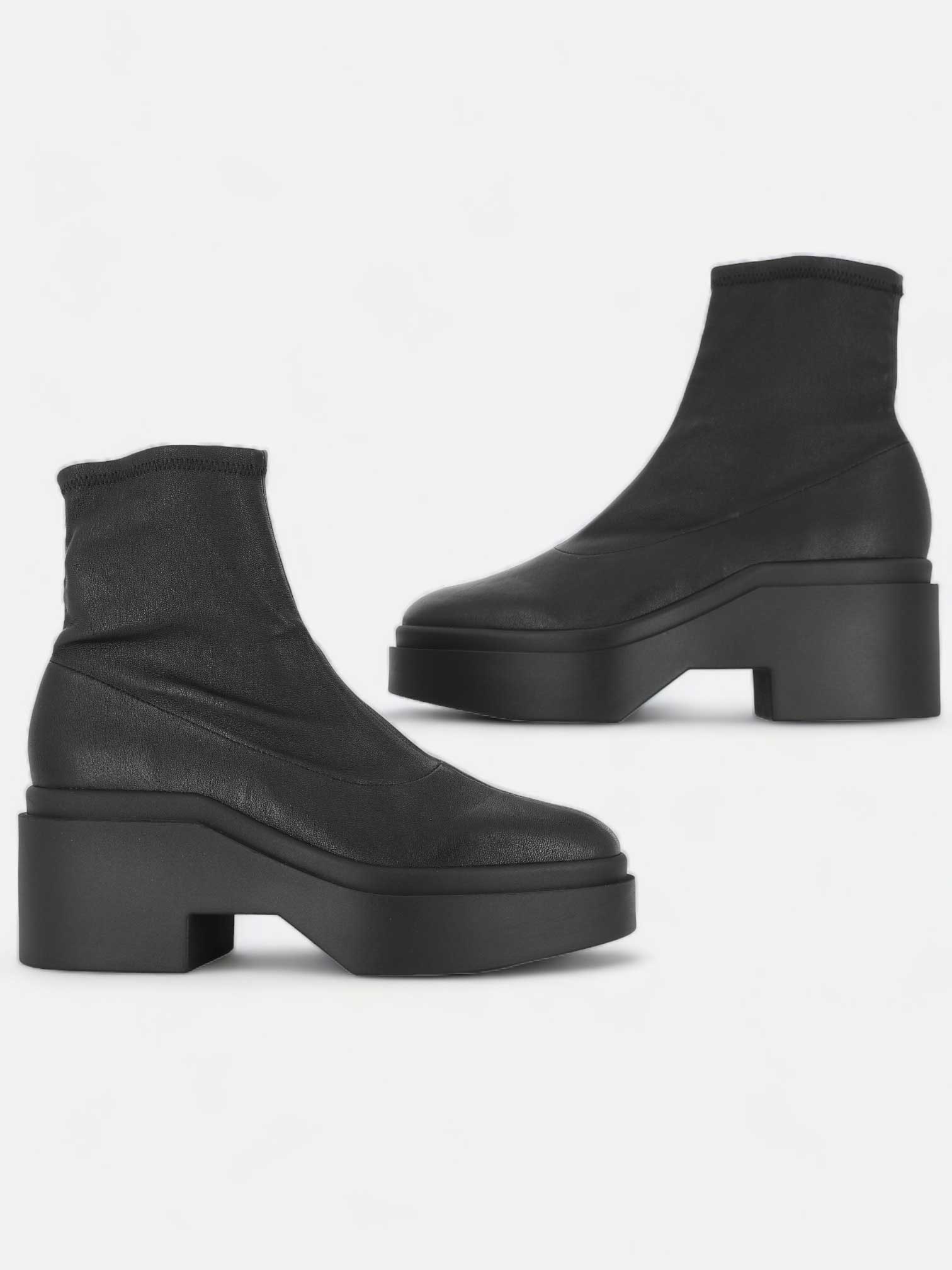 ANKLE BOOTS - NELLE ankle boots, stretch lambskin black - 3606063811415 - Clergerie Paris - Europe