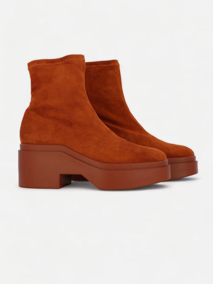 ANKLE BOOTS - NELLE ankle boots, suede lambskin brown - 3606063811750 - Clergerie Paris - Europe