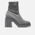 ANKLE BOOTS - NINA ANKLE BOOTS, GREY LAMBSKIN - 3606063197854 - Clergerie Paris - Europe