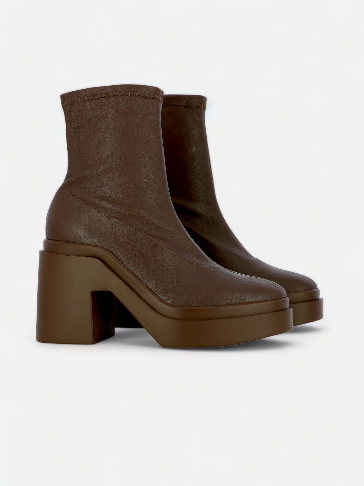 ANKLE BOOTS NINA ankle boots, leather dark brown || OUTLET