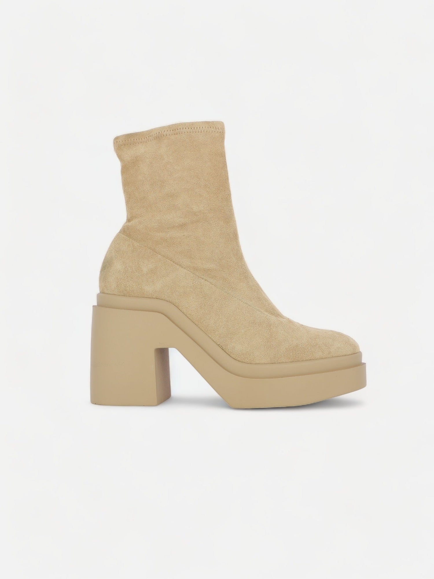 ANKLE BOOTS - NINA ankle boots, suede leather beige - 3606063816946 - Clergerie Paris - Europe
