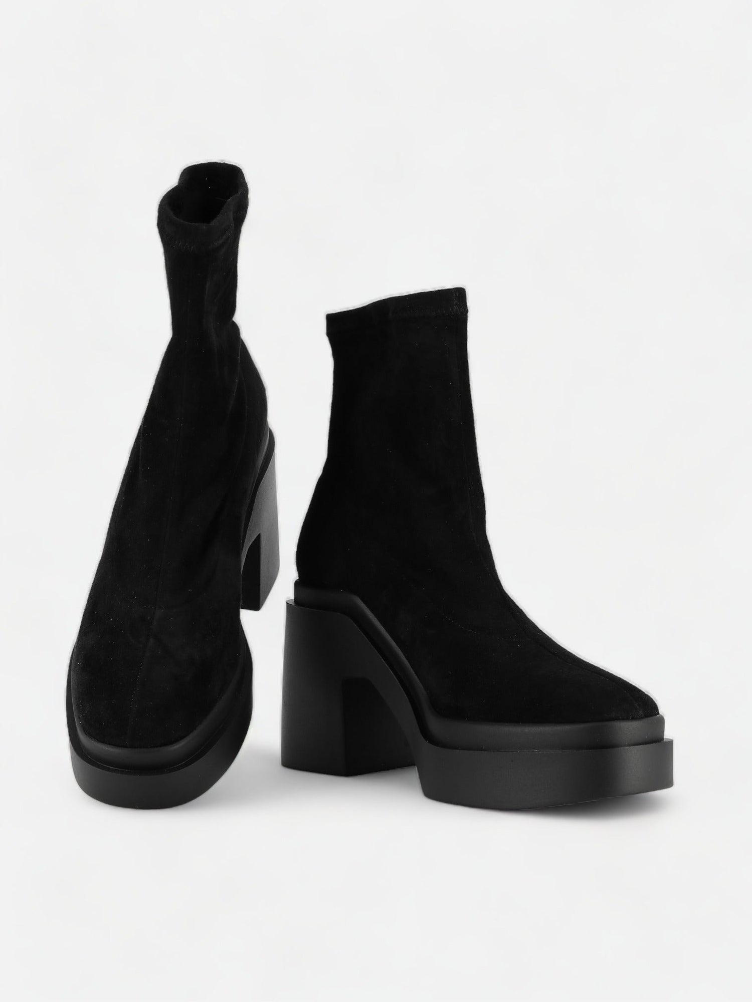 ANKLE BOOTS - NINA ankle boots, suede leather black - 3606063819527 - Clergerie Paris - Europe