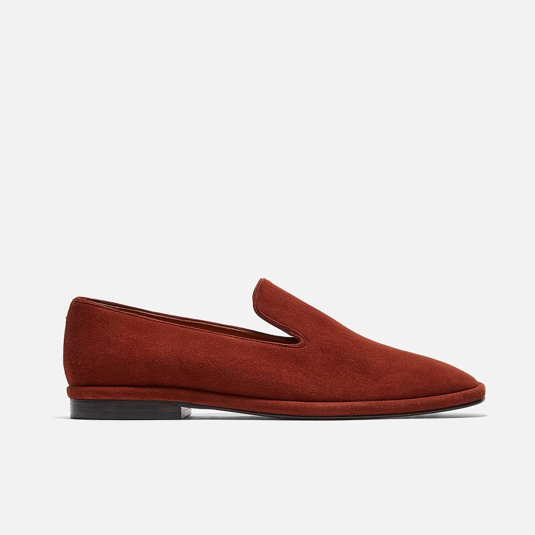 LOAFERS - OLYMPIA LOAFERS, BRICK GOATSKIN - 3606063159272 - Clergerie Paris - Europe