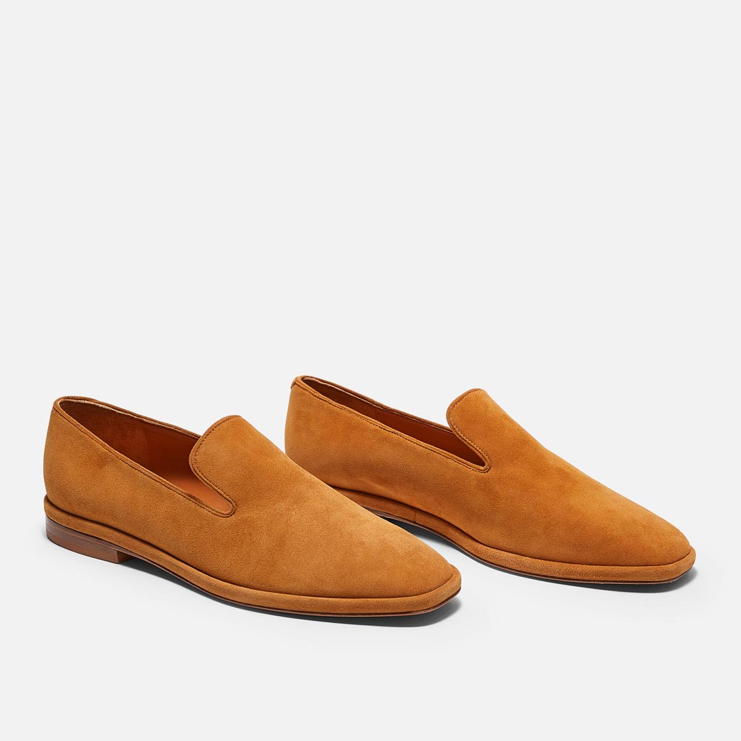 LOAFERS - OLYMPIA LOAFERS, RUST GOATSKIN - 3606063159449 - Clergerie Paris - Europe