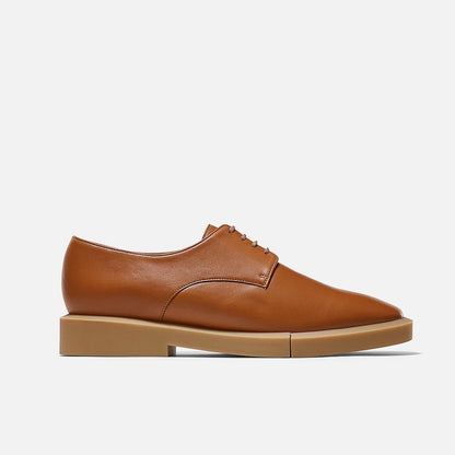 DERBIES - OPALE DERBIES, RUST LAMBSKIN - 3606063145169 - Clergerie Paris - Europe